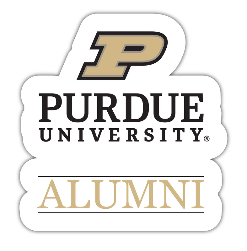 Purdue Boilermakers 4-Inch Laser Cut Alumni Vinyl Decal Sticker Officially Licensed Collegiate Product