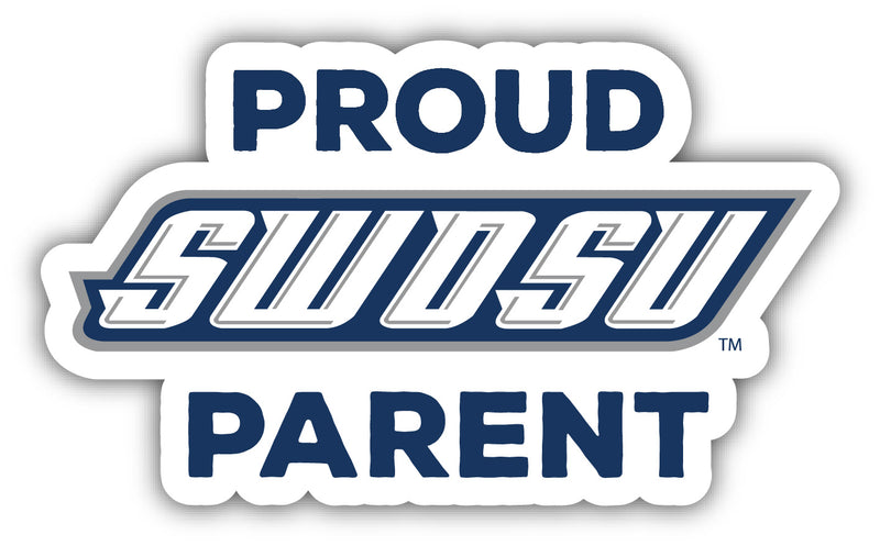 Southwestern Oklahoma State University 4-Inch Proud Parent NCAA Vinyl Sticker - Durable School Spirit Decal