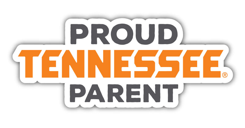 Tennessee Knoxville 4-Inch Laser Cut Proud Parent Decal Sticker Officially Licensed Collegiate Product 4-Pack