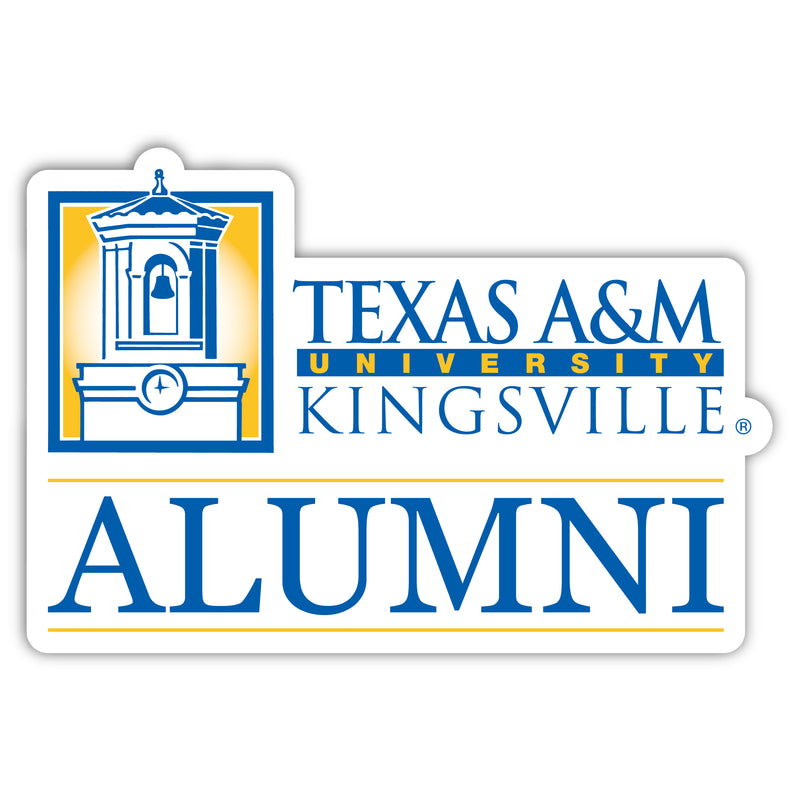 Texas A&M Kingsville Javelinas 4-Inch Alumni NCAA Vinyl Sticker - Durable School Spirit Decal