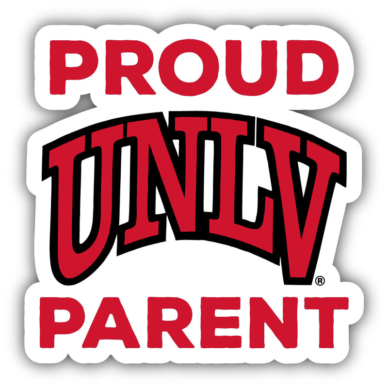 UNLV Rebels 4-Inch Proud Parent NCAA Vinyl Sticker - Durable School Spirit Decal