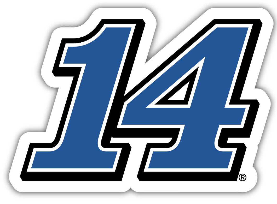 #14 Chase Briscoe  4-Inch Number Laser Cut Decal