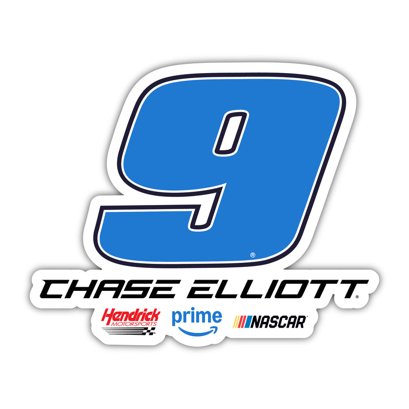 NASCAR #9 Chase Elliott Die-Cut Decal or Magnet – Officially Licensed, Available in Different Sizes