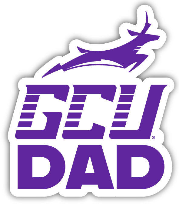 Grand Canyon University Lopes 4-Inch Proud Dad NCAA - Durable School Spirit Vinyl Decal Perfect Gift for Dad