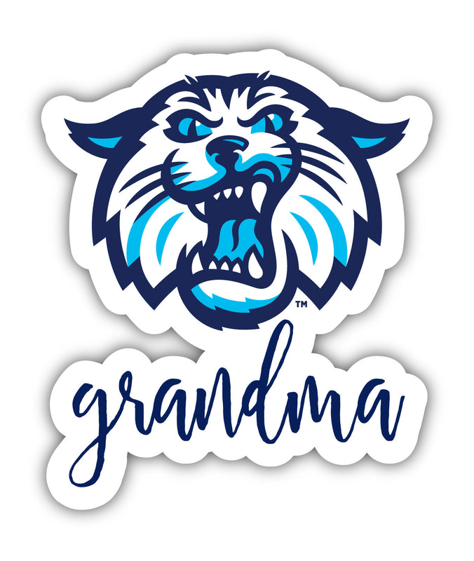 Villanova Wildcats 4-Inch Proud Grandma NCAA - Durable School Spirit Vinyl Decal Perfect Gift for Grandma