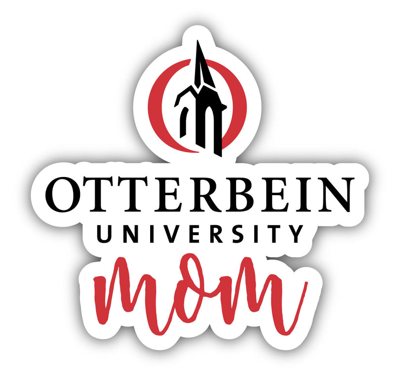 Otterbein University 4-Inch Proud Mom Vinyl Decal Sticker Officially Licensed Collegiate Product