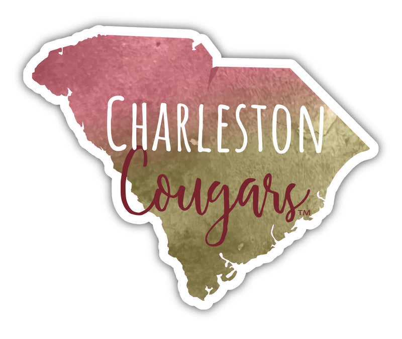 Cougars of Charleston Watercolor State