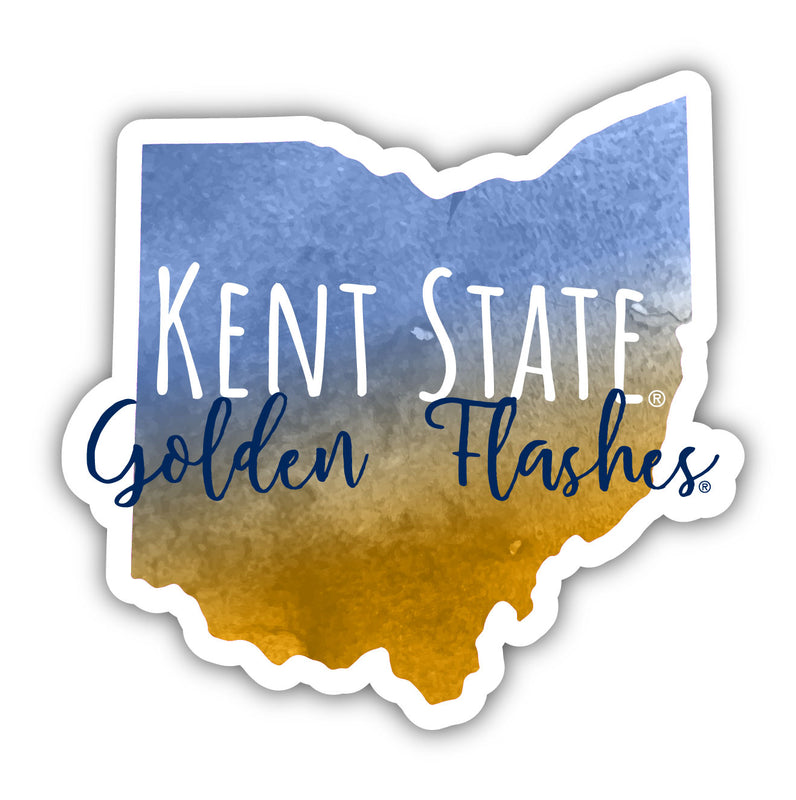Kent Golden Flashes Watercolor State