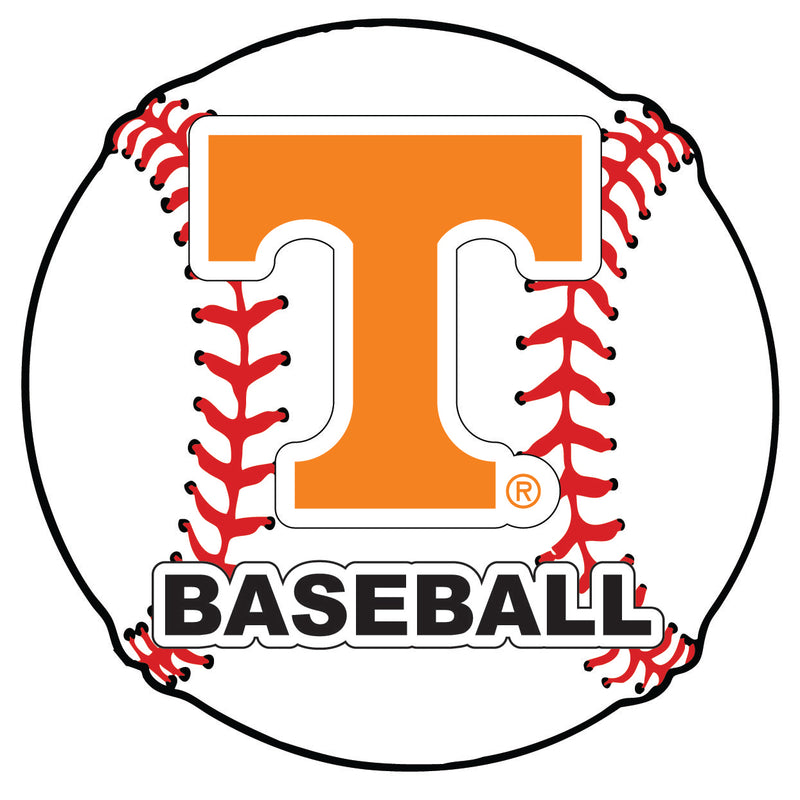 Tennessee Knoxville 4-Inch Baseball Vinyl Decal Officially Licensed Collegiate Product