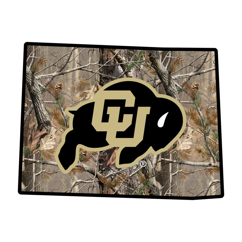Colorado Buffaloes Realtree Camouflage Vinyl Sticker/Magnet - Officially Licensed