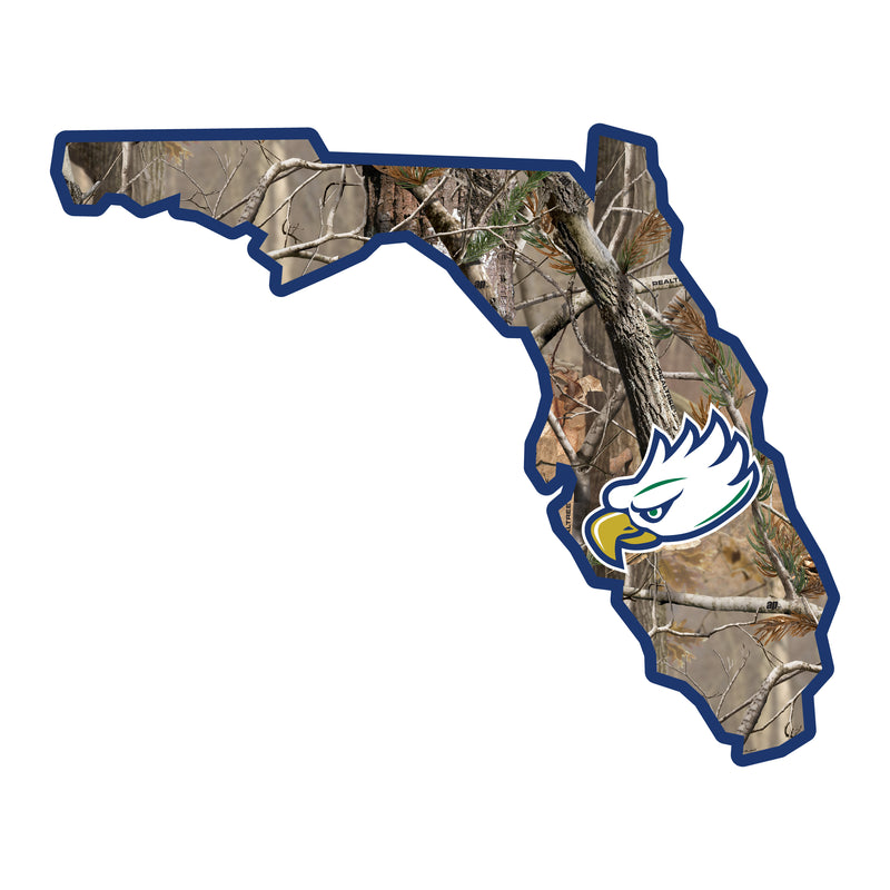 Florida Gulf Coast Eagles Realtree Camouflage Vinyl Sticker/Magnet - Officially Licensed