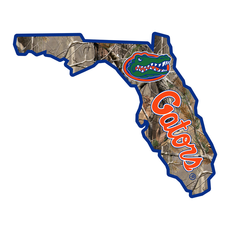 Florida Gators Realtree Camouflage Vinyl Sticker/Magnet - Officially Licensed