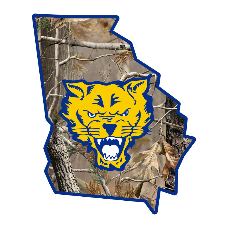 Fort Valley State University Realtree Camouflage Vinyl Sticker/Magnet - Officially Licensed