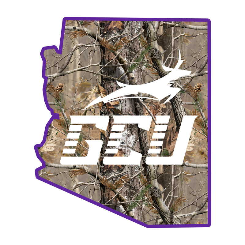 Grand Canyon University Lopes Realtree Camouflage Vinyl Sticker/Magnet - Officially Licensed