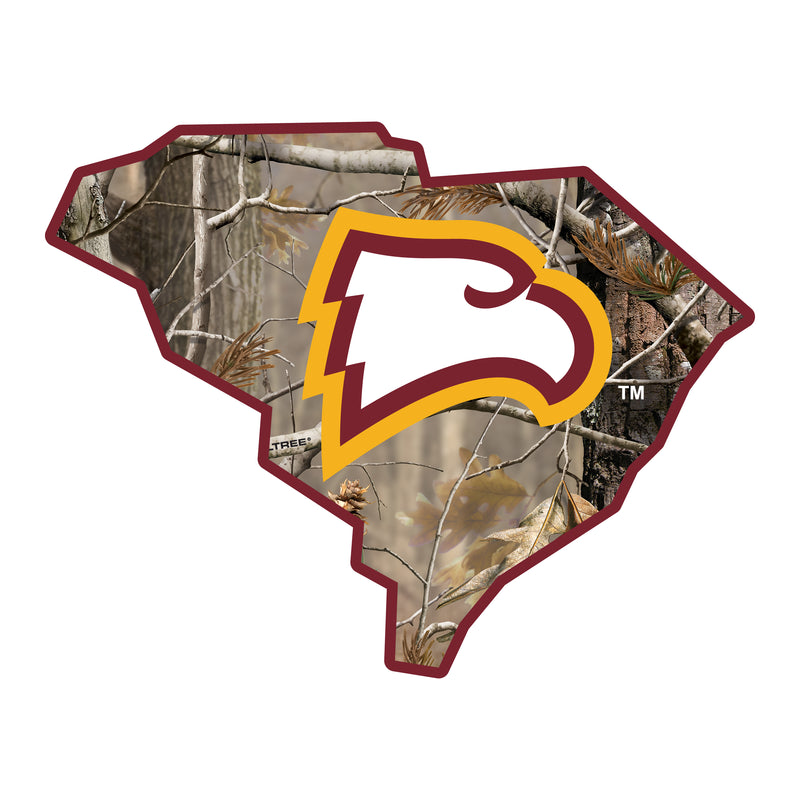 Winthrop University Realtree Camouflage Vinyl Sticker/Magnet - Officially Licensed