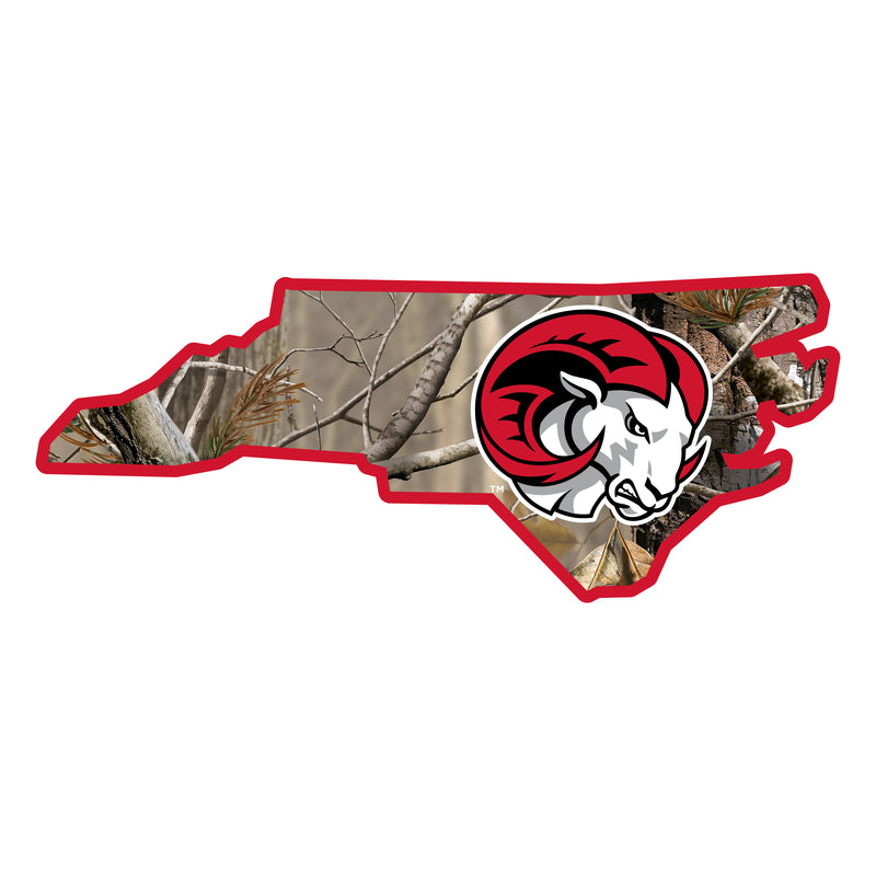 Winston-Salem State Realtree Camouflage Vinyl Sticker/Magnet - Officially Licensed