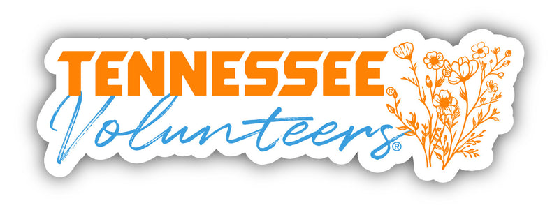 Tennessee Knoxville Volunteers Script Floral Sticker/Magnet - Officially Licensed School Pride Decor