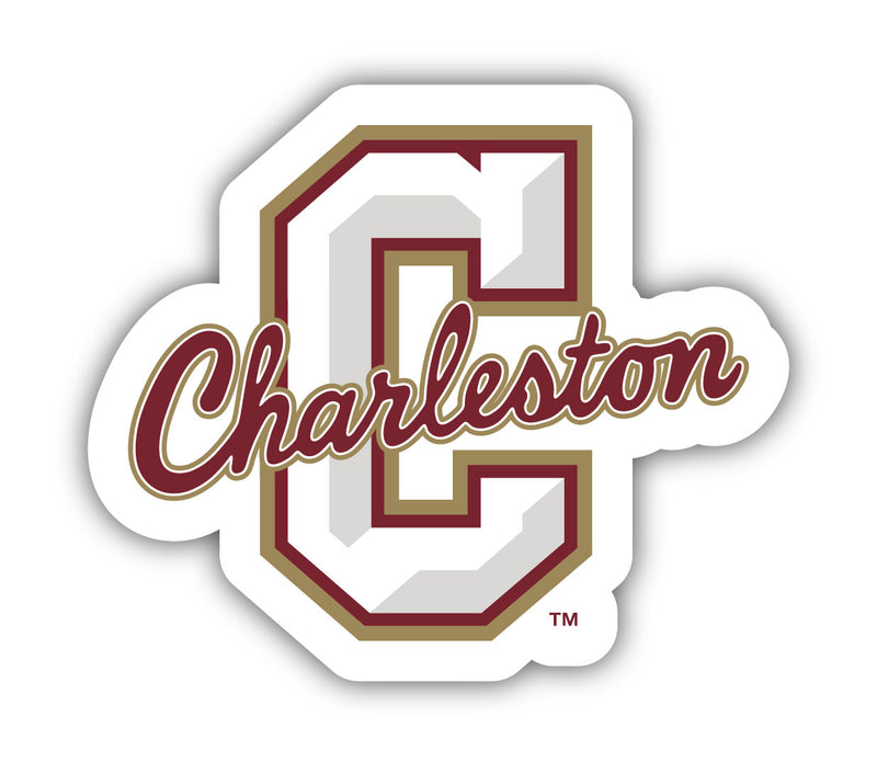 College of Charleston Sports Team Large Mascot Vinyl Decal Sticker Officially Licensed Collegiate Product 2-Inch