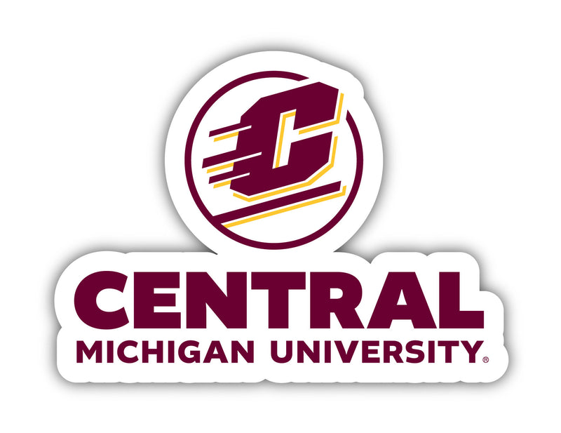 Central Michigan University Sports Team Large Mascot Vinyl Decal Sticker Officially Licensed Collegiate Product 22-Inch