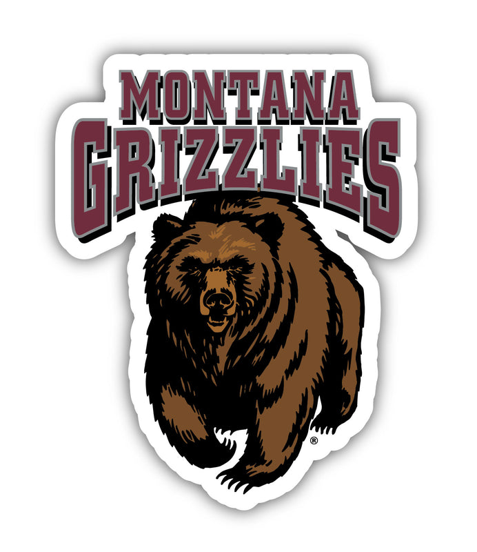 Montana University Sports Team Large Mascot Vinyl Decal Sticker Officially Licensed Collegiate Product 14-Inch
