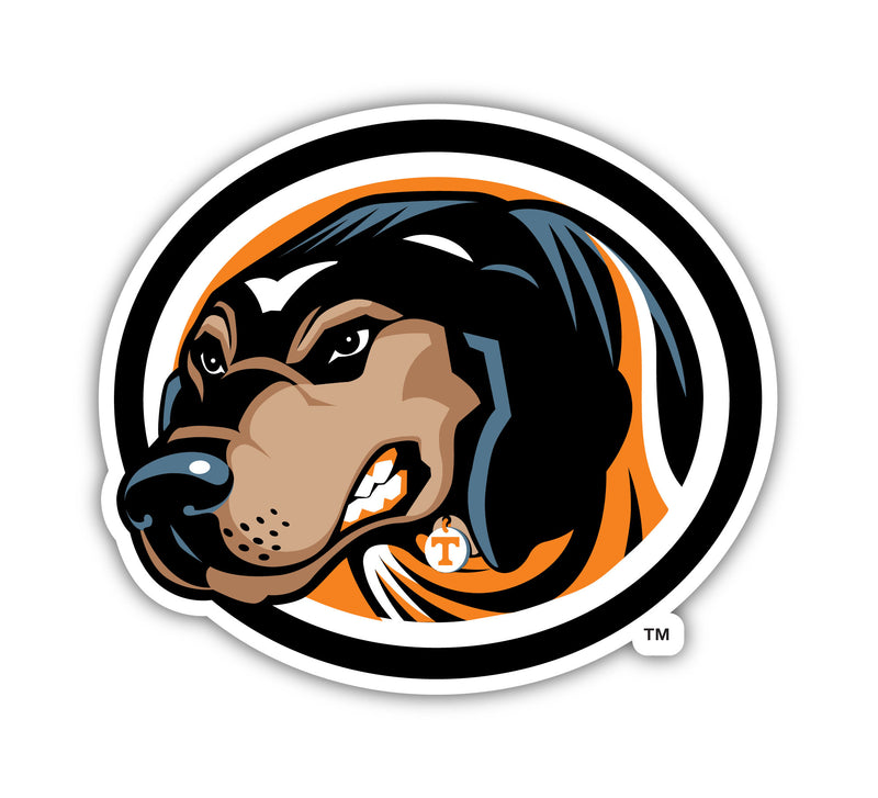 Tennessee Knoxville Volunteers Sports Team Large Mascot Vinyl Decal Sticker Officially Licensed Collegiate Product 10-Inch