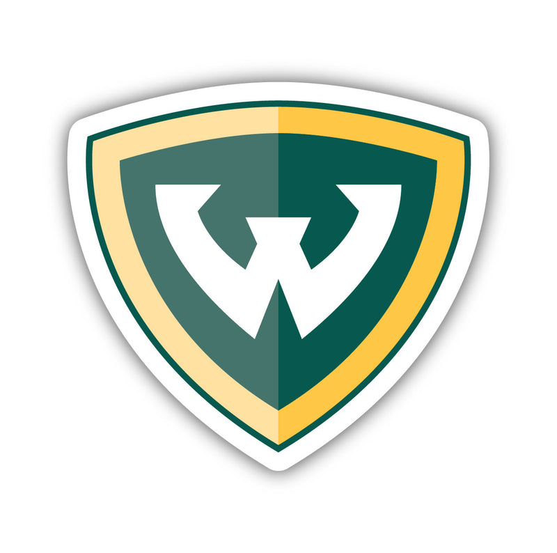 Wayne State Sports Team Large Mascot Vinyl Decal Sticker Officially Licensed Collegiate Product 22-Inch