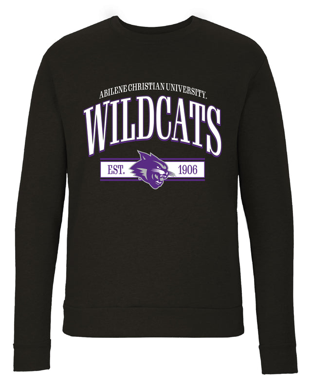 Abilene Christian University Sweatshirt with Mascot Graphics – Officially Licensed Crewneck Pullover Large Front