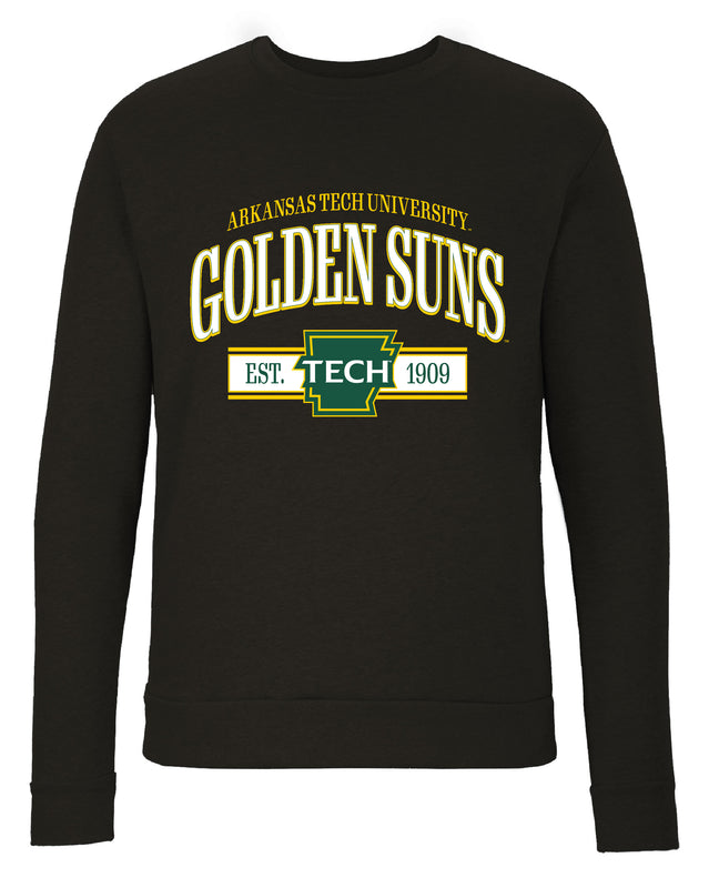 Arkansas Tech University Sweatshirt with Mascot Graphics – Officially Licensed Crewneck Pullover Large Front
