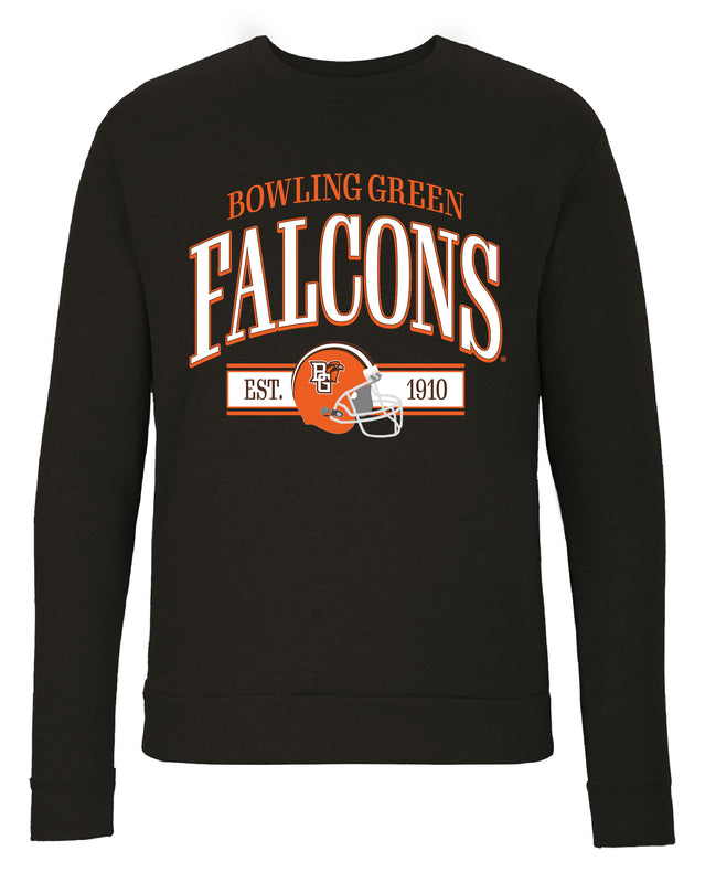 Bowling Green Falcons Sweatshirt with Mascot Graphics – Officially Licensed Crewneck Pullover Large Front