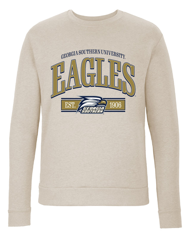 Georgia Southern Eagles Sweatshirt with Large Front Mascot Graphics – Officially Licensed Crewneck Pullover