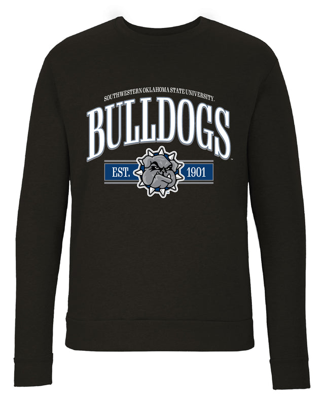 Southwestern Oklahoma State University Sweatshirt with Mascot Graphics – Officially Licensed Crewneck Pullover Large Front