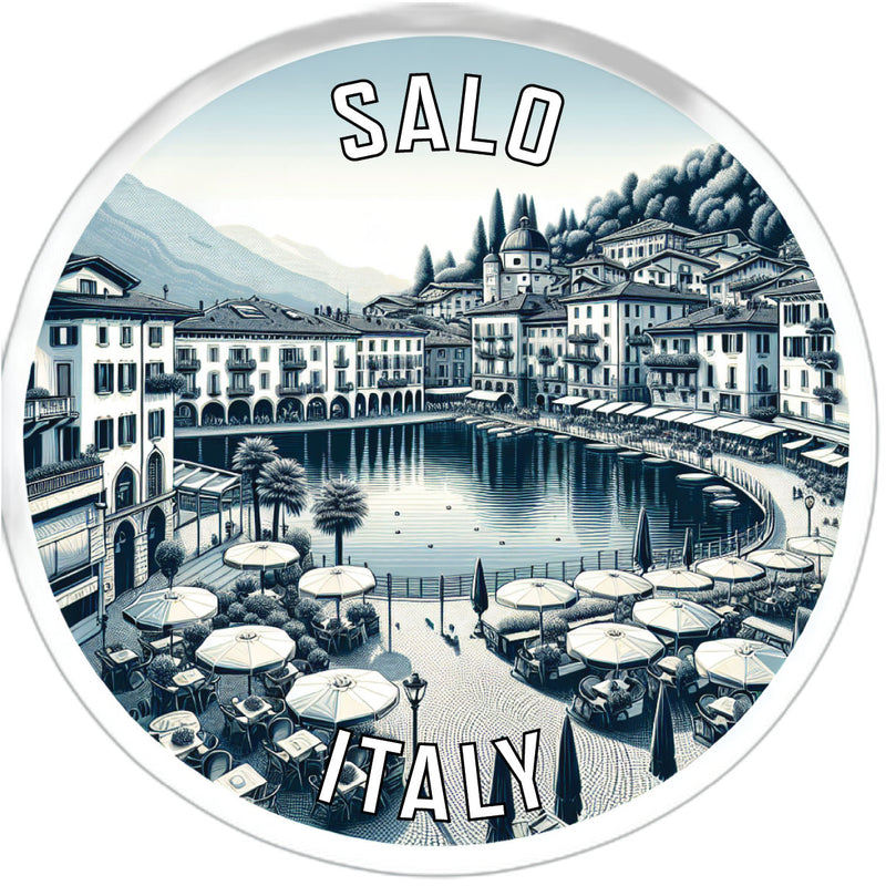 Salo Italy Souvenir Die Cut Flat Magnet 2-Inch