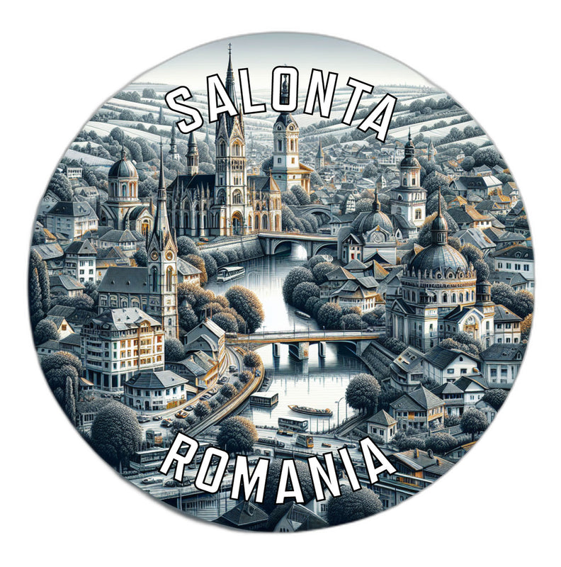 Salonta Romania Souvenir Vinyl Decal Sticker 6-Inch
