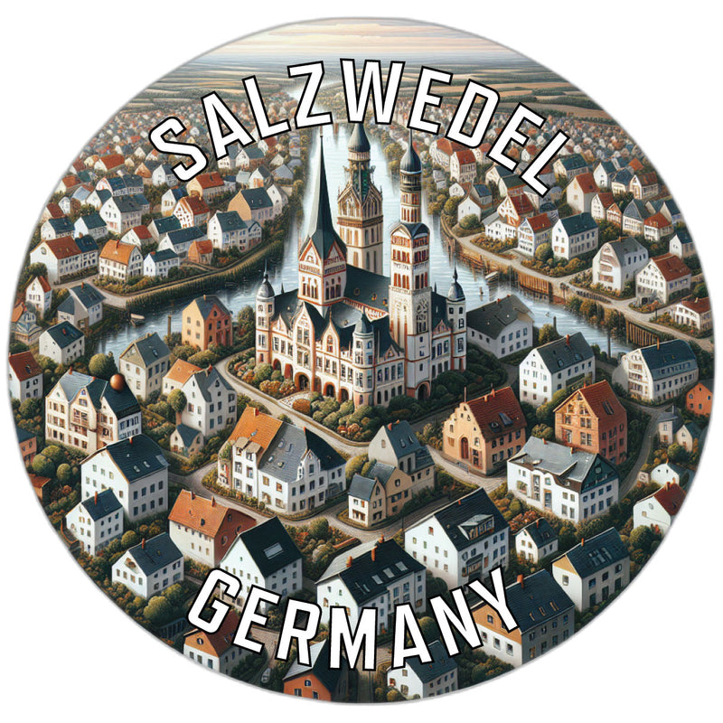Salzwedel Germany Souvenir Vinyl Decal Sticker 2-Inch