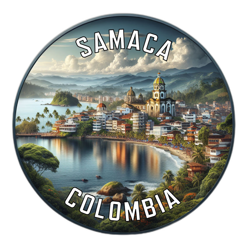 Samaca Colombia Souvenir Vinyl Decal Sticker 2-Inch