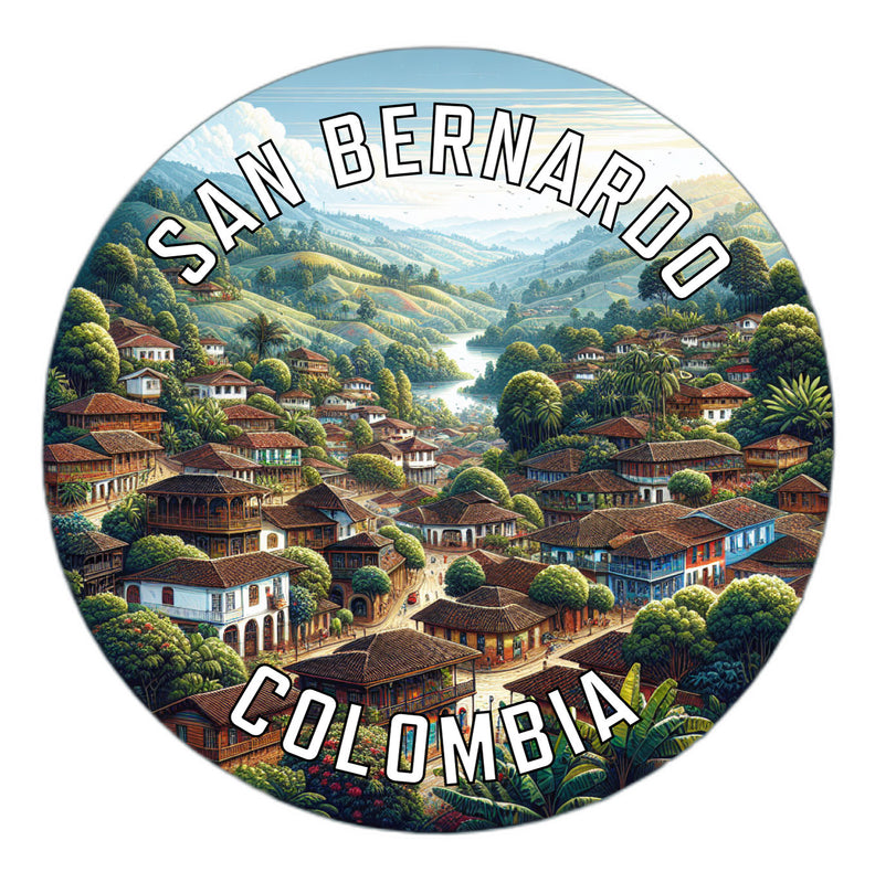 San Bernardo Colombia Souvenir Vinyl Decal Sticker 2-Inch