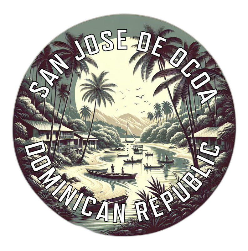San Jose de Ocoa Dominican Republic Souvenir Die Cut Flat Magnet 2-Inch