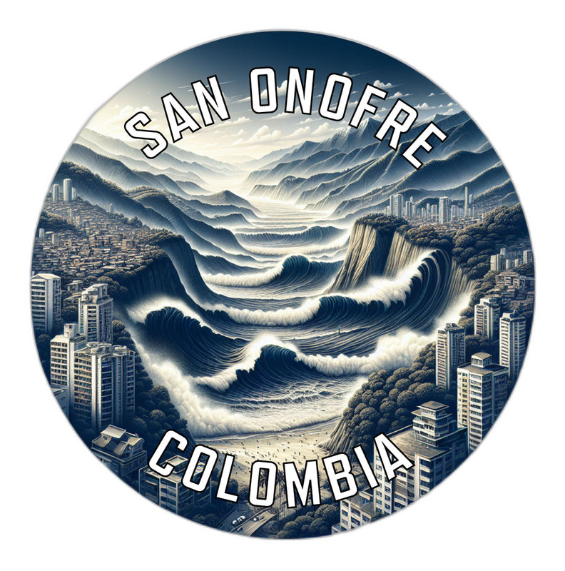 San Onofre Colombia Souvenir Vinyl Decal Sticker 3-Inch