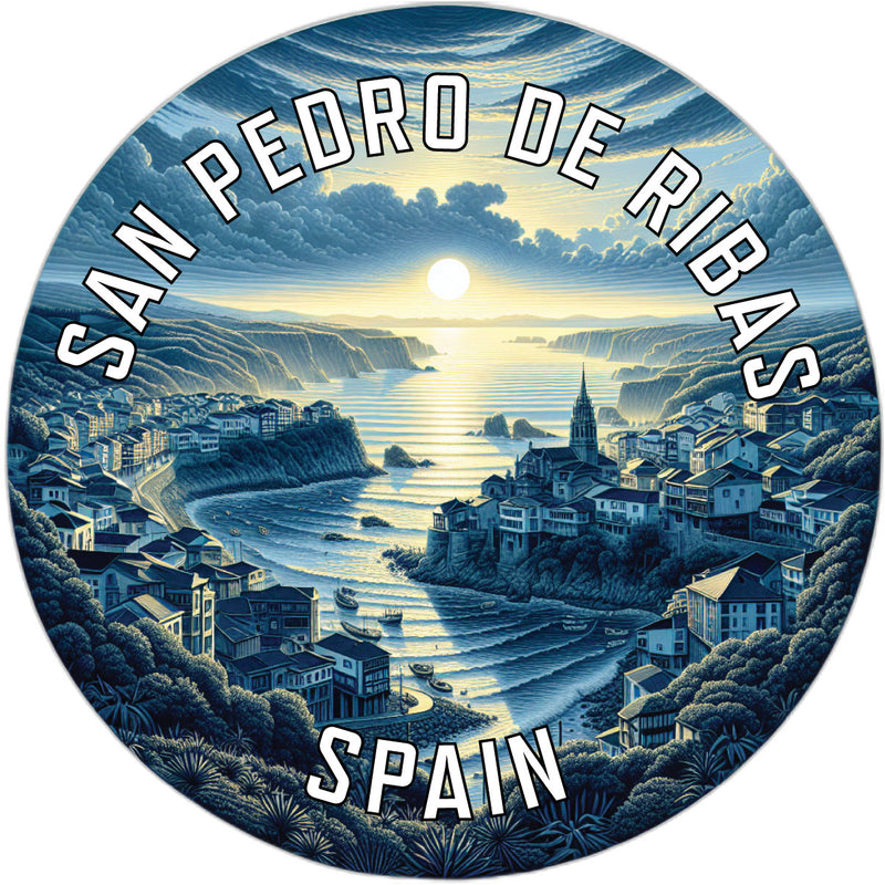 San Pedro de Ribas Spain Souvenir Vinyl Decal Sticker 4-Inch
