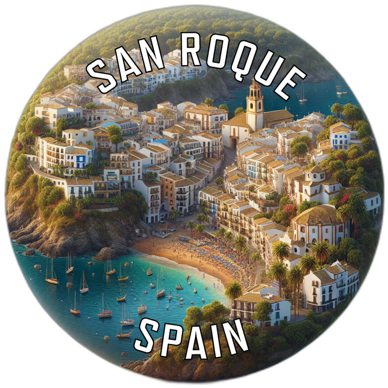 San Roque Spain Souvenir Vinyl Decal Sticker 2-Inch