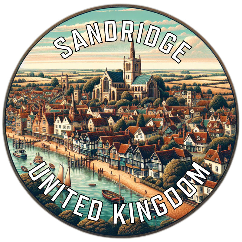 Sandridge United Kingdom Souvenir Vinyl Decal Sticker 2-Inch