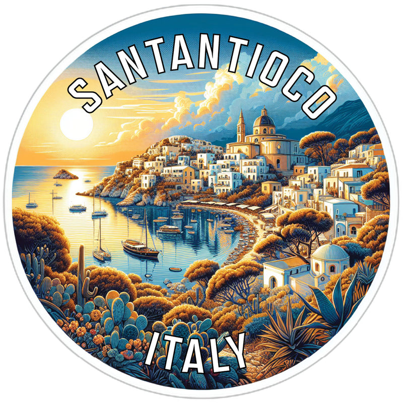 SantAntioco Souvenir Vinyl Decal Sticker 2-Inch