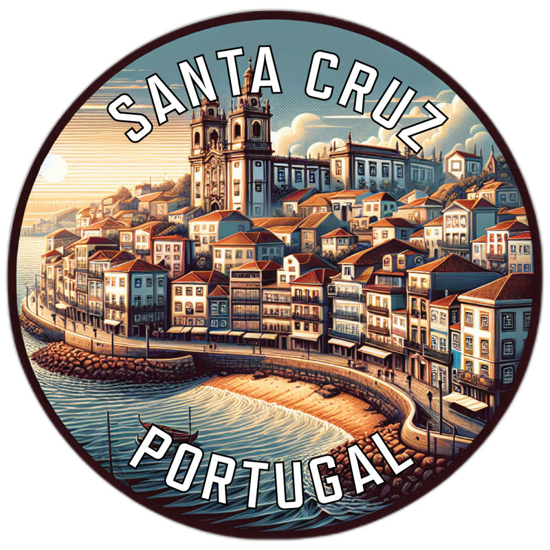 Santa Cruz Portugal Souvenir Vinyl Decal Sticker 4-Inch