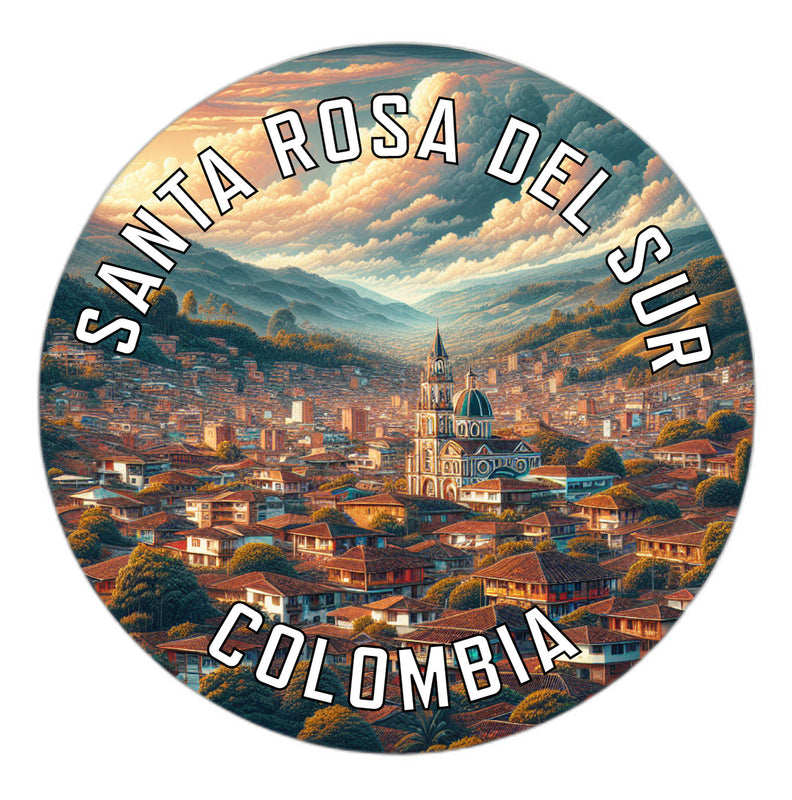 Santa Rosa del Sur Colombia Souvenir Vinyl Decal Sticker 6-Inch