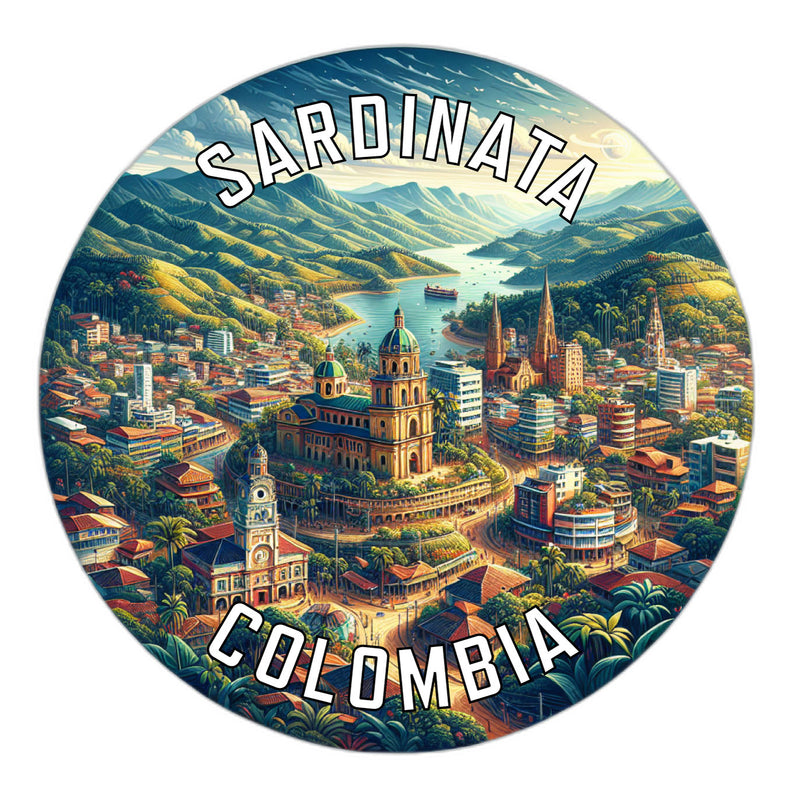 Sardinata Colombia Souvenir Vinyl Decal Sticker 6-Inch