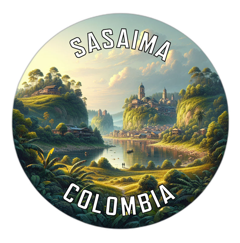Sasaima Colombia Souvenir Vinyl Decal Sticker 6-Inch