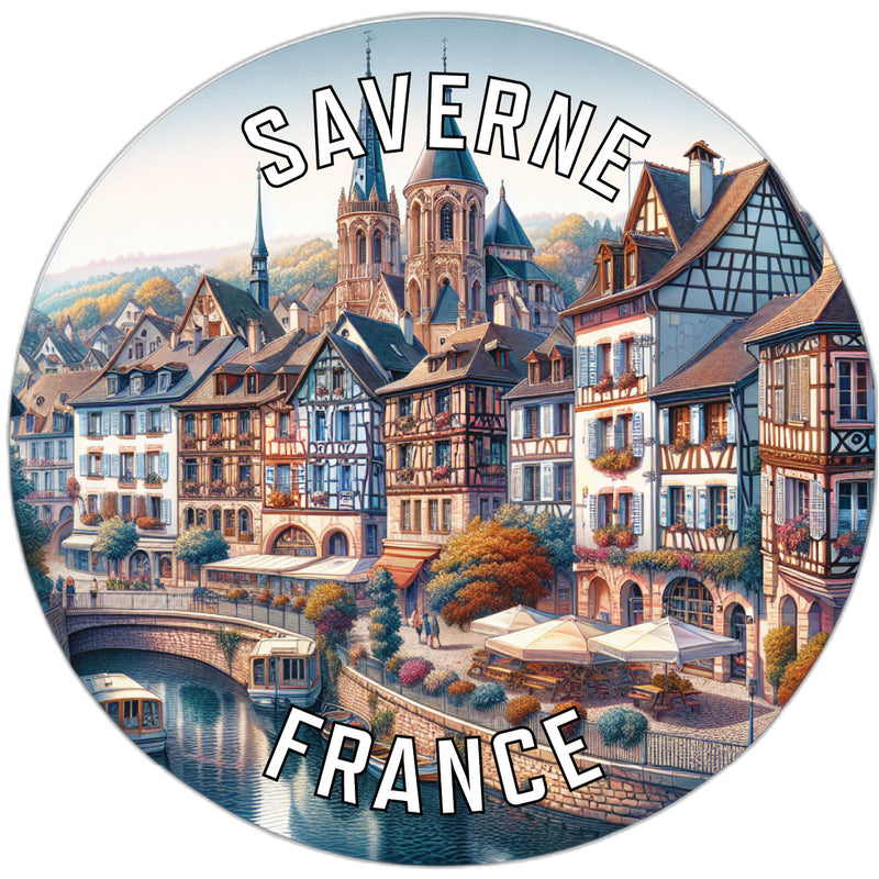 Saverne France Souvenir Vinyl Decal Sticker 2-Inch