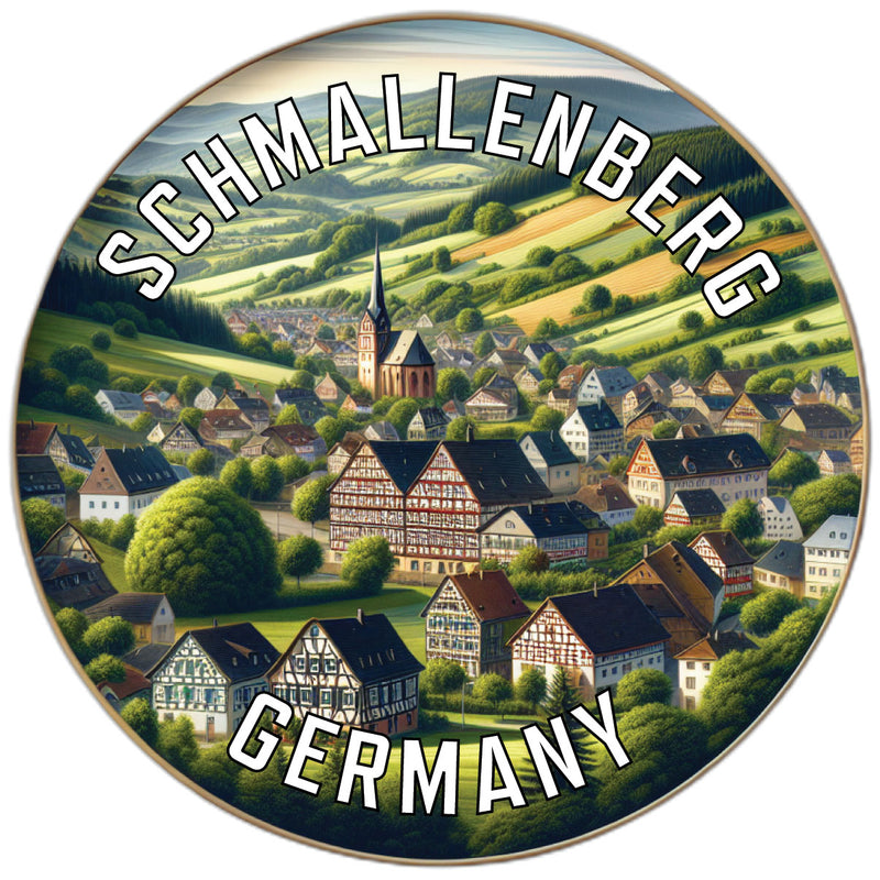 Schmallenberg Germany Souvenir Die Cut Flat Magnet 2-Inch