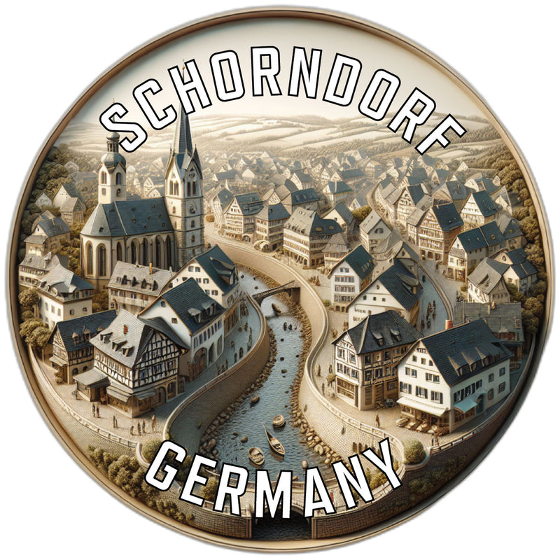 Schorndorf Germany Souvenir Vinyl Decal Sticker 2-Inch