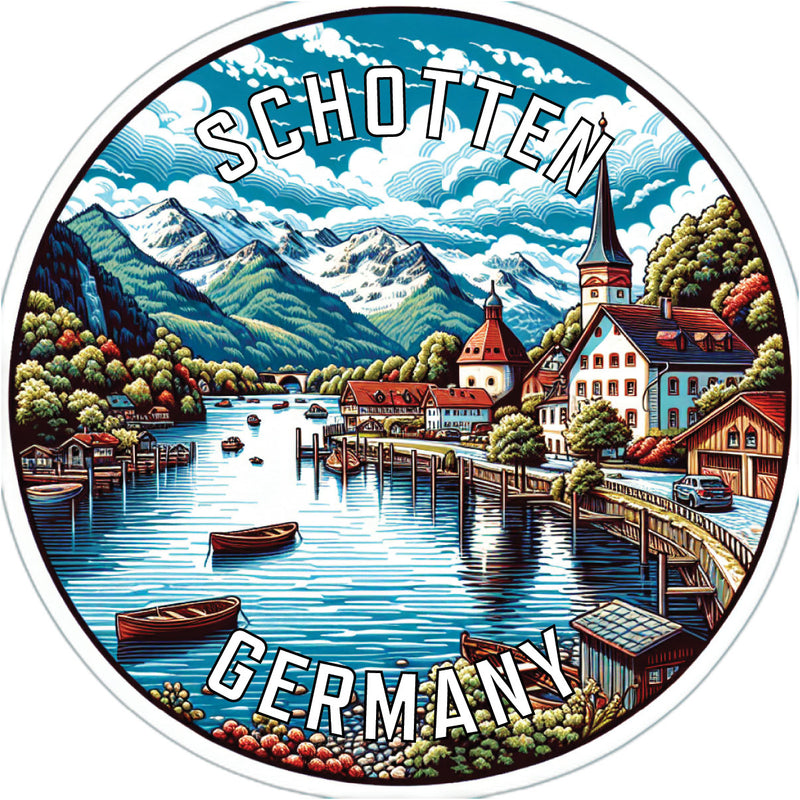 Schotten Germany Souvenir Vinyl Decal Sticker 6-Inch